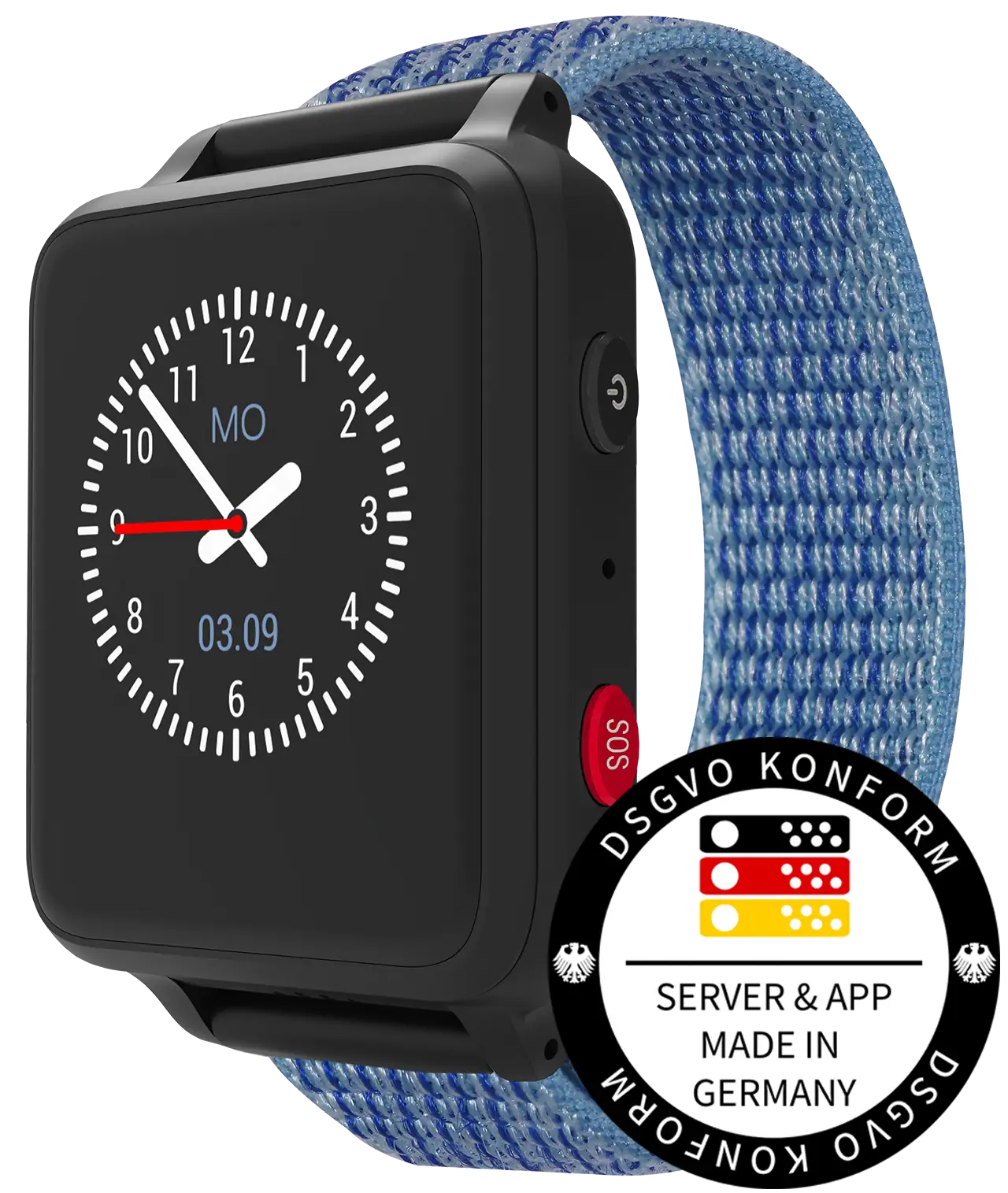 ANIO - Smartwatch für Kinder (blau)
